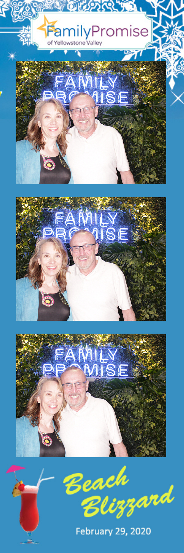 Beach Blizzard Party for a Promise- A Toast To 15 Years! | View more photos from the event at gallery.photoboothbillings.com/u/PhotoBoothBillings/Beach-Blizzard-Party-for-a-Promise-A-Toast-To-15-Years